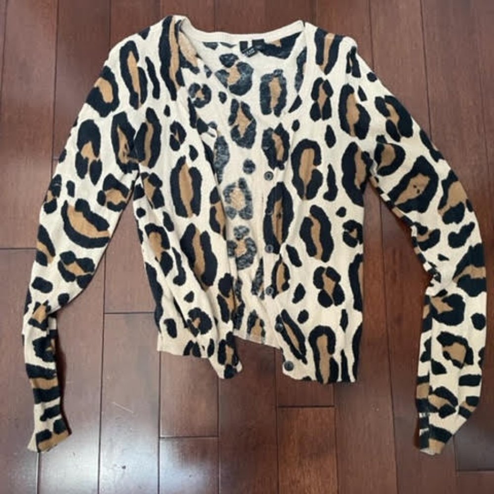 Divided Sweater Leopard 8